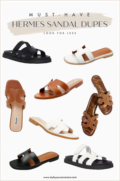 hermes h sandal dupe|hermes dupe sandals primark.